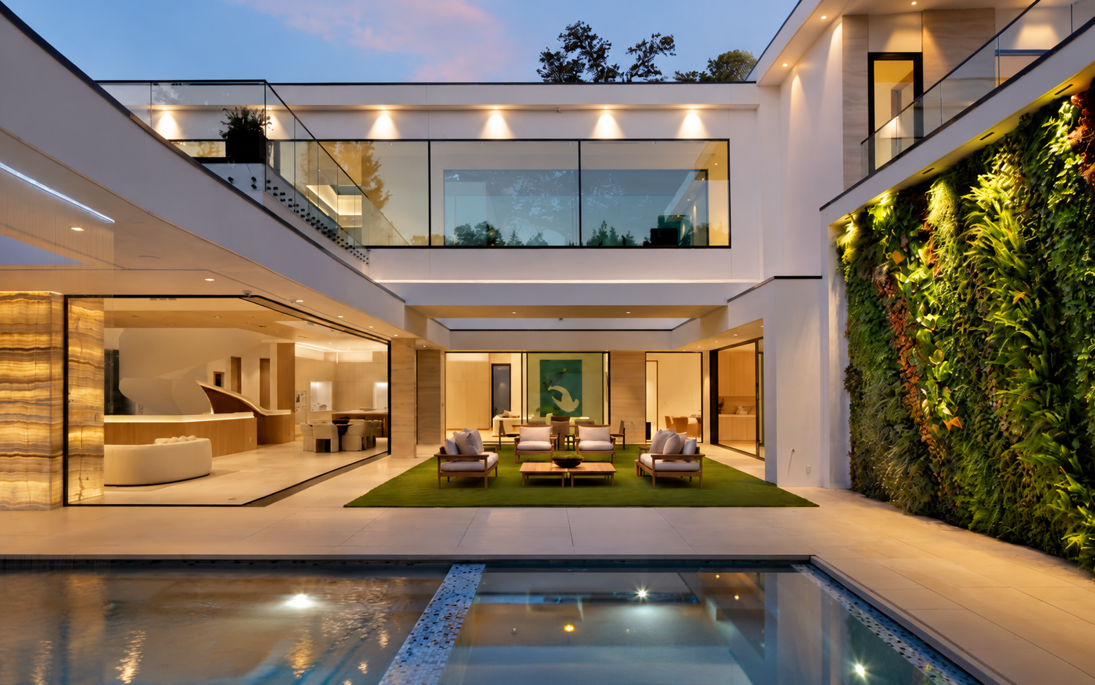 Luxury villa with swimming pool
