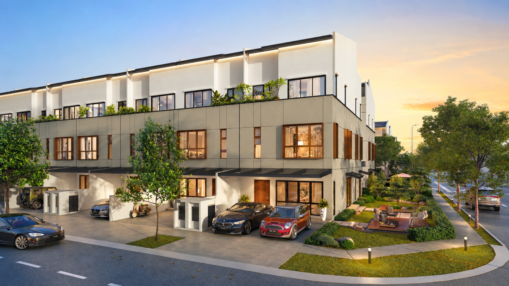 Artist's impression of Centurion homes